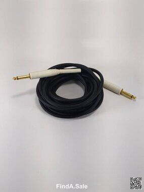 First Act Instrument Cable, 1/4" TS Jack Gold Connectors